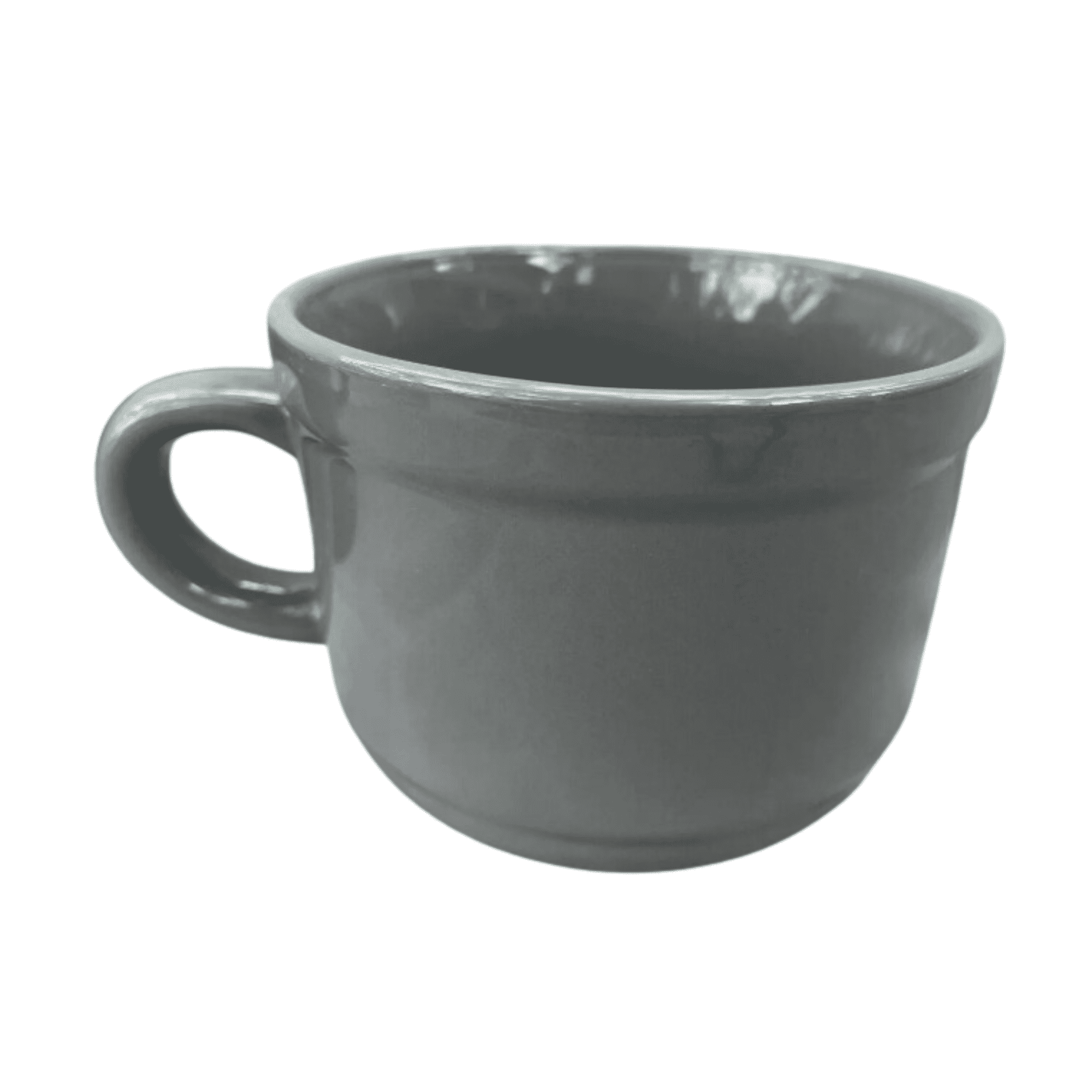 Gray Ceramic Soup Mug 22oz with handle - Walmart.com