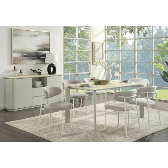 Gray Ceramic Top Table For Everyday Dining In Formal And Casual Settings