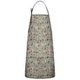 thumbnail image 1 of Gray Christmas Icon Pattern Apron-Garden Aprons for Women with Pockets-Cotton Linen Waterproof Kitchen Cooking Gardening Aprons Adjustable for Kitchen,Cooking,BBQ and Salon 33"x27", 1 of 7