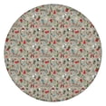 thumbnail image 1 of Gray Christmas Icon Pattern Round Fitted Tablecloth with Elastic Edge,Dining Table Cover Waterproof,Outdoor Round Tablecloth for Camping,Dining,Indoor and Outdoor, 1 of 7