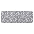 thumbnail image 1 of Gray Christmas Snowflake Pattern Kitchen Rug Mat,Kitchen Runner Rugs Non Skid Washable,Decorative Kitchen Floor Mats for Kitchen,Sink,Laundry,17"x47.2", 1 of 7