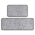 thumbnail image 1 of Gray Christmas Snowflake Pattern Kitchen Rugs Sets Of 2,Anti Fatigue Kitchen Mat Rugs Non Slip Washable,Decorative Kitchen Floor Mats for Kitchen,Sink,Laundry,17"X30"+17"X47", 1 of 7
