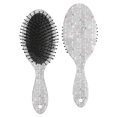 thumbnail image 1 of Gray Christmas Snowman Pattern Hair Brush,Girls Detangling Hair Brush,Glide Through Tangles with Ease for Wet & Dry Hair,8.8"X2.8", 1 of 7