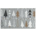 thumbnail image 1 of Gray Christmas Tree Pattern Door Rugs,Washable Non Slip Door Mats Indoor,Decorative Door Mats,Entry Mat Indoor for Entrance,Bedroom,Kitchen,Bathroom,17"x30", 1 of 6