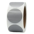 thumbnail image 1 of Gray Circle Stickers | 2" Inches Round | 500 Pack, 1 of 38