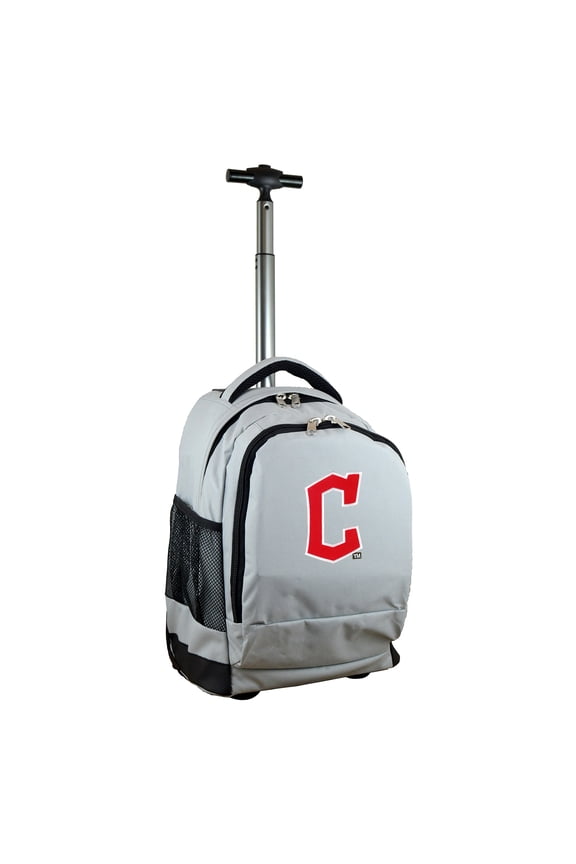 Gray Cleveland Guardians 19'' Premium Wheeled Backpack
