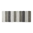 thumbnail image 1 of Gray Color Block Cotton Chindi Rug 2Ft 3Inx6Ft, 1 of 3