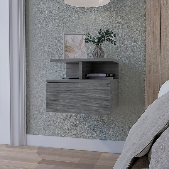 Gray Color Scheme - 2 - Tier Storage - Bedroom - Simplify Item Storage