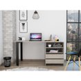 thumbnail image 1 of Gray Computer Desk with Two Drawers | Office Use with Rectangular Shape | Delivers Easy Access and Storage Space, 1 of 4