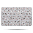thumbnail image 1 of Gray Cow Expression Pattern Bathroom Rugs Mat,Non Slip Microfiber Bathroom Rug,Rubber Backing,Soft Bathroom Mats for Bathroom Floor,Tub and Shower,17x27in(43x68cm), 1 of 4