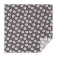 thumbnail image 1 of Gray Daisy Flower Pattern Square Tablecloth,Waterproof Square Table Cover,Wipeable Spillproof Washable Table Cover for Home Kitchen Party Decor 42"X42"(107x107cm), 1 of 6