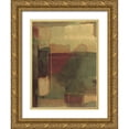 thumbnail image 1 of Gray, Dennis 19x24 Gold Ornate Wood Framed with Double Matting Museum Art Print Titled - Intersect I, 1 of 4