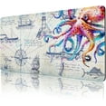 thumbnail image 1 of Gray Desk Mat for Desktop Cool Gaming Mouse Pad, Computer Mat for Keyboard and Mouse, Office Desk Mat, Waterproof Non-Slip Gaming Mouse Pad for Men Boys, 31.5"x11.8", 1 of 14