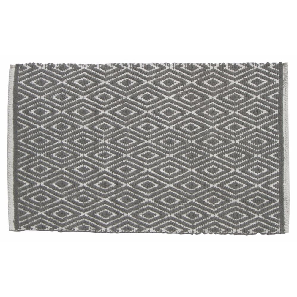 Gray Diamond Rug