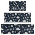 thumbnail image 1 of Gray Dinosaurs Exotic Leaves Kitchen Rugs Sets Of 3,Kitchen Runner Rugs Non Skid Washable,Decorative Kitchen Floor Mats for Kitchen,Sink,Laundry,17"x30"+ 17"x47" + 17"x59", 1 of 6