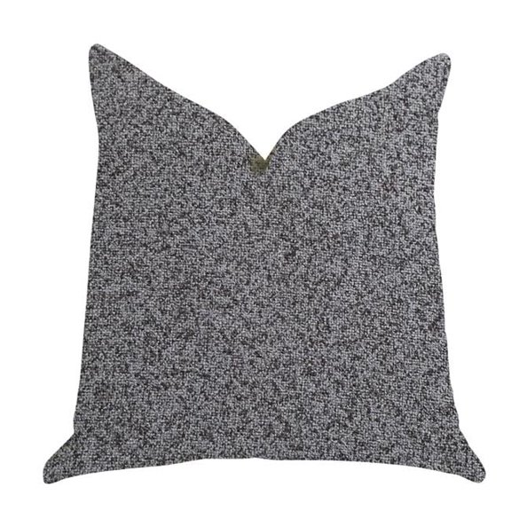 Gray Dove Luxury Throw Pillow in Gray Tones, 16 x 16 in.