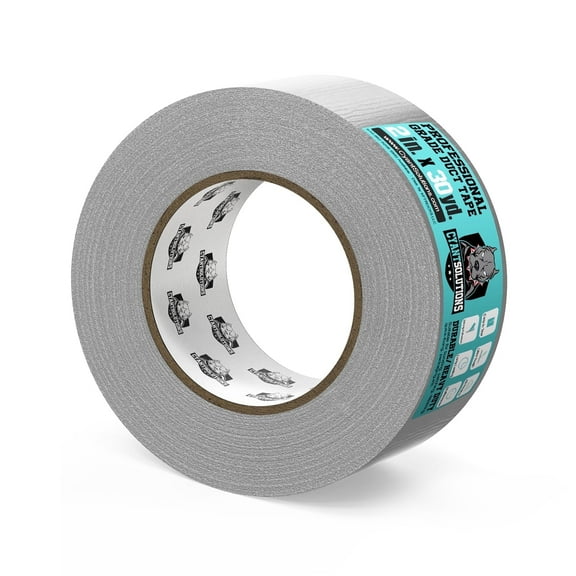 CyantSolutions Grey Duct Tape, 2 inches x 30 Yards, Heavy-Duty, Waterproof, No Residue for Home Improvement