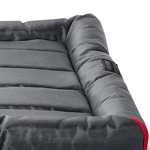 Vibrant Life Durable and Water Resistant Crate Pad, Gray, Large, 23" x 35"