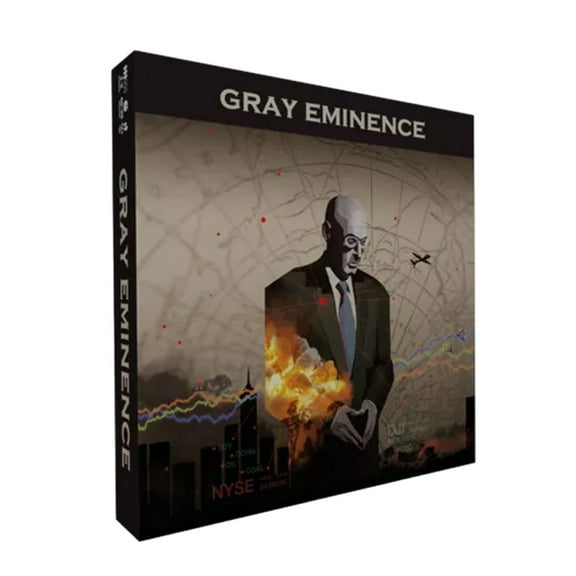 Gray Eminence Strategy Board Game for 3 to 5 Players by Dragon Dawn Productions