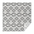 thumbnail image 1 of Gray Ethnic Feather Pattern Square Tablecloth,Waterproof Square Table Cover,Wipeable Spillproof Washable Table Cover for Home Kitchen Party Decor 60"x60"(152x152cm), 1 of 1
