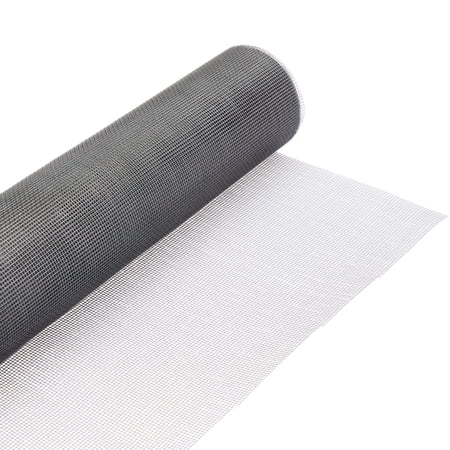 Stockroom Plus Replacement Window Screen Mesh for Patio Doors, Windows, Greenhouses, and More – Tear-Resistant Insect Screen (Gray, 59 x 118 Inches, One Folded Roll)