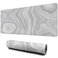 thumbnail image 1 of Gray Fine LinesLine Theme&nbsp;mousepad Gamingwaterproofwashable&nbsp;for Office Home Work GamingmousepadRubber Base Mousepad with Stitched Edges 31.5x11.8inches, 1 of 7