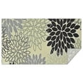 thumbnail image 1 of Gray Floral and Petal Pattern Rectangle Tablecloth 60"x102",Waterproof Polyester Rectangle Table Cloth, Wipeable Spillproof Polyester Tablecloth for Dining, Camping, Indoor and Outdoor, 1 of 6