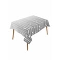 thumbnail image 1 of Gray Flower Table Cloth, Geometric Stripe Gradient Branch Minimalist Waterproof Tablecloth for Rectangle Tables, Reusable Washable Fabric Table Cover for Restaurant Kitchen Dining Tables 60"x102", 1 of 6