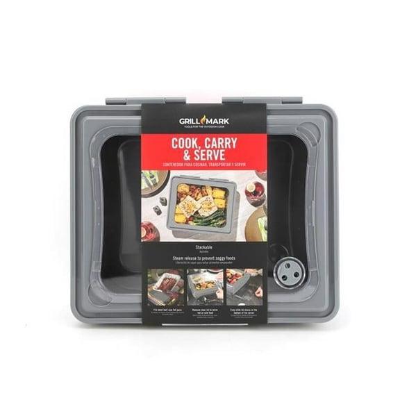 Gray Food to Go Container