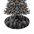 thumbnail image 1 of Gray Forest Christmas Tree Skirt 48 Inches Large Christmas Skirt Tree, Pine Trees Modern Mysterious Art Tree Skirt Christmas Decorations for Fireplace Party Holidays Indoor Outdoor, 1 of 7