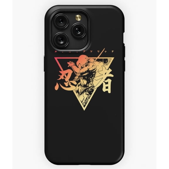 Gray Fox Gradient MGS Design M1806 Phone Case for iPhone 17 16 15 14 13 12 11 Pro Max