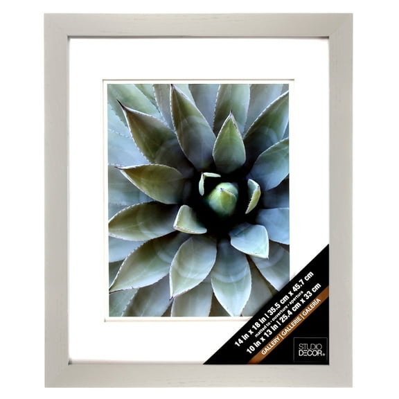 Studio Decor Gray Gallery Wall Frame with Double Mat