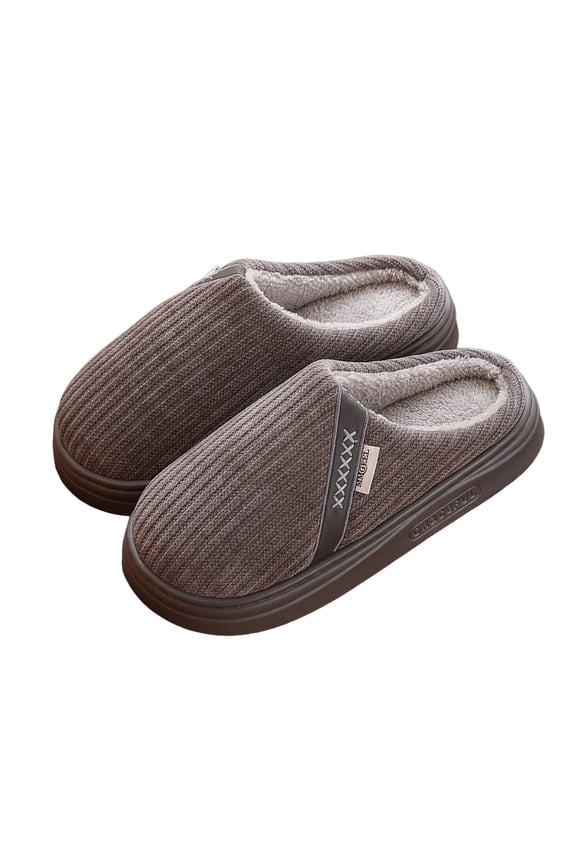 Gray Gender Neutral Stylish Everyday All-Match House Indoor Fall Winter Eva Platform Smell Proof Flat Sandals For Outdoor Activities