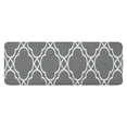 thumbnail image 1 of Gray Geometric Pattern Kitchen Rug Mat,Kitchen Runner Rugs Non Skid Washable,Decorative Kitchen Floor Mats for Kitchen,Sink,Laundry,17"x47.2", 1 of 7