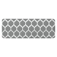 thumbnail image 1 of Gray Geometric Quatrefoil Pattern Kitchen Rug Mat,Kitchen Runner Rugs Non Skid Washable,Decorative Kitchen Floor Mats for Kitchen,Sink,Laundry,17"x47.2", 1 of 7
