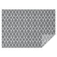 thumbnail image 1 of Gray Geometric Quatrefoil Pattern Rectangle Tablecloth 60"x84",Waterproof Polyester Rectangle Table Cloth, Wipeable Spillproof Polyester Tablecloth for Dining, Camping, Indoor and Outdoor, 1 of 5