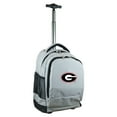 thumbnail image 1 of Gray Georgia Bulldogs 19'' Premium Wheeled Backpack, 1 of 6