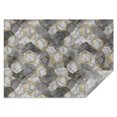 thumbnail image 1 of Gray Gold Hexagon Marble Pattern Rectangle Tablecloth 60"x84",Waterproof Polyester Rectangle Table Cloth, Wipeable Spillproof Polyester Tablecloth for Dining, Camping, Indoor and Outdoor, 1 of 5