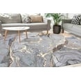 thumbnail image 1 of Gray And Gold Marble Rugs, Shimmery Rugs, Alcohol Ink Rug, Personalized Rug, Modern Rugs, Soft Rug, Thin Rugs, Accent Rugs, Home Decor, 2.3'x3.3' - 70x110 cm, 1 of 8