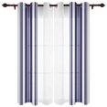 thumbnail image 1 of Gray Green Stripes Window Curtains for Living Room Luxury Bedroom Curtains Coffee Kitchen r Drapes, 1 of 5