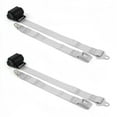 thumbnail image 1 of Gray & Grey Retractable Bucket Seat Belt Kit for 1900-1927 Early Cars Standard 2 Point - 2 Belts, 1 of 1