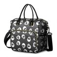 thumbnail image 1 of Gray Halloween Skulls Womens Lunch Box for Work,Insulated Large Lunch Bag for Tween and Teen,Loncheras Para Mujer,Leakproof Adult Lunch Bag for Work,Beach,Travel,Picnic,Camping, 1 of 7