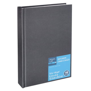 ARTISTO 8.5x11 Premium Hardcover Sketchbook - Pack of 2 (160 Sheets), 125  GSM, Acid-Free Drawing Paper, Hardbound Sketch Pad with Inner Pocket