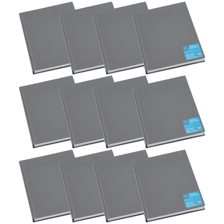 Gray Hardcover Sketchbook by Artist's Loft - Acid Free and Smudge Resistant  Paper, Sketch Pad for Drawing, Sketching, Writing - Bulk 12 Pack