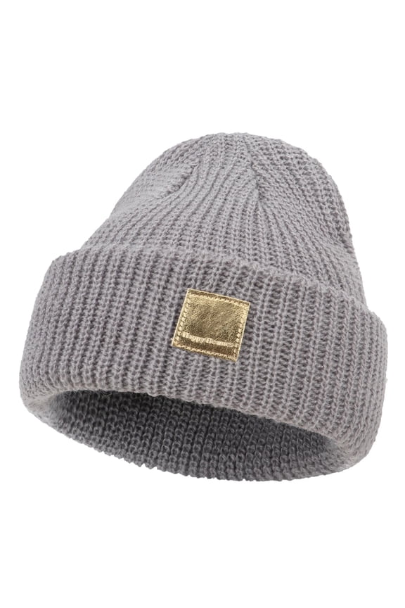 Gray Hats Warm Soft Baby Beanie Hat Infant Newborn Toddler Kids Winter Warm Knit Cap Cute Autumn Winter Knitted Hat for Boys Girls