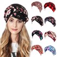 thumbnail image 1 of Gray Head Wraps Turbans for Women polyester Chemo Patients Headwear Cancer Hair Loss Scarf Head Wrap Cover Hat Turban Cover One Size, 1 of 3
