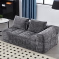 thumbnail image 1 of Gray High - Density Chenille - Wrinkle - Resistant - Bedroom Chaise for Resting, 1 of 5
