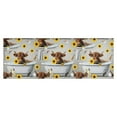 thumbnail image 1 of Gray Highland Cow Bathtub Sunflower Pattern Kitchen Rug Mat,Kitchen Runner Rugs Non Skid Washable,Decorative Kitchen Floor Mats for Kitchen,Sink,Laundry,17"X47", 1 of 5