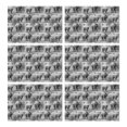 thumbnail image 1 of Gray Highland Cow Bird Pattern Summer Placemats Table Placemats Set Of 6-Linen Kitchen Washable Placemats Table Mats 11.8"x17.7" Non-Slip Heat Resistant, 1 of 5