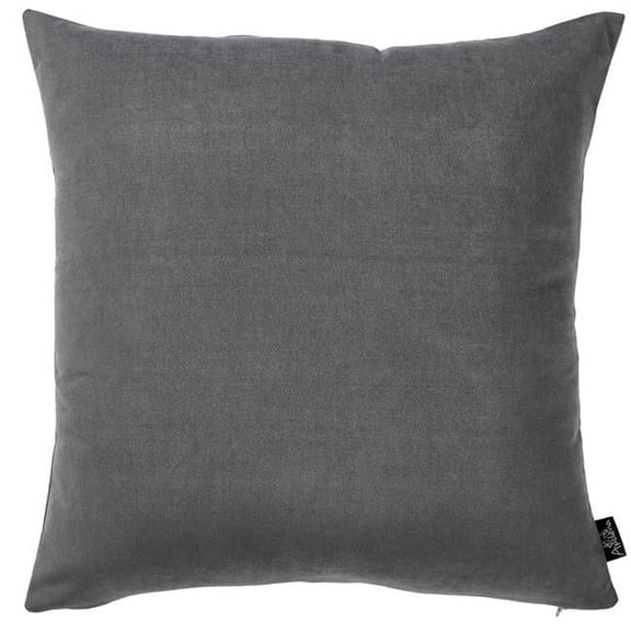 Gray Honey Decorative Throw Pillow Cover, 2 Piece - 18 x 18 in.